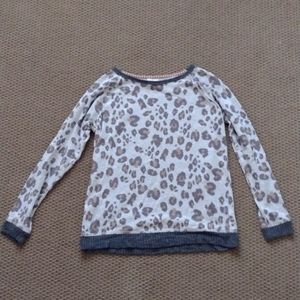 Knox Rose Leopard Print Long Sleeve Shirt